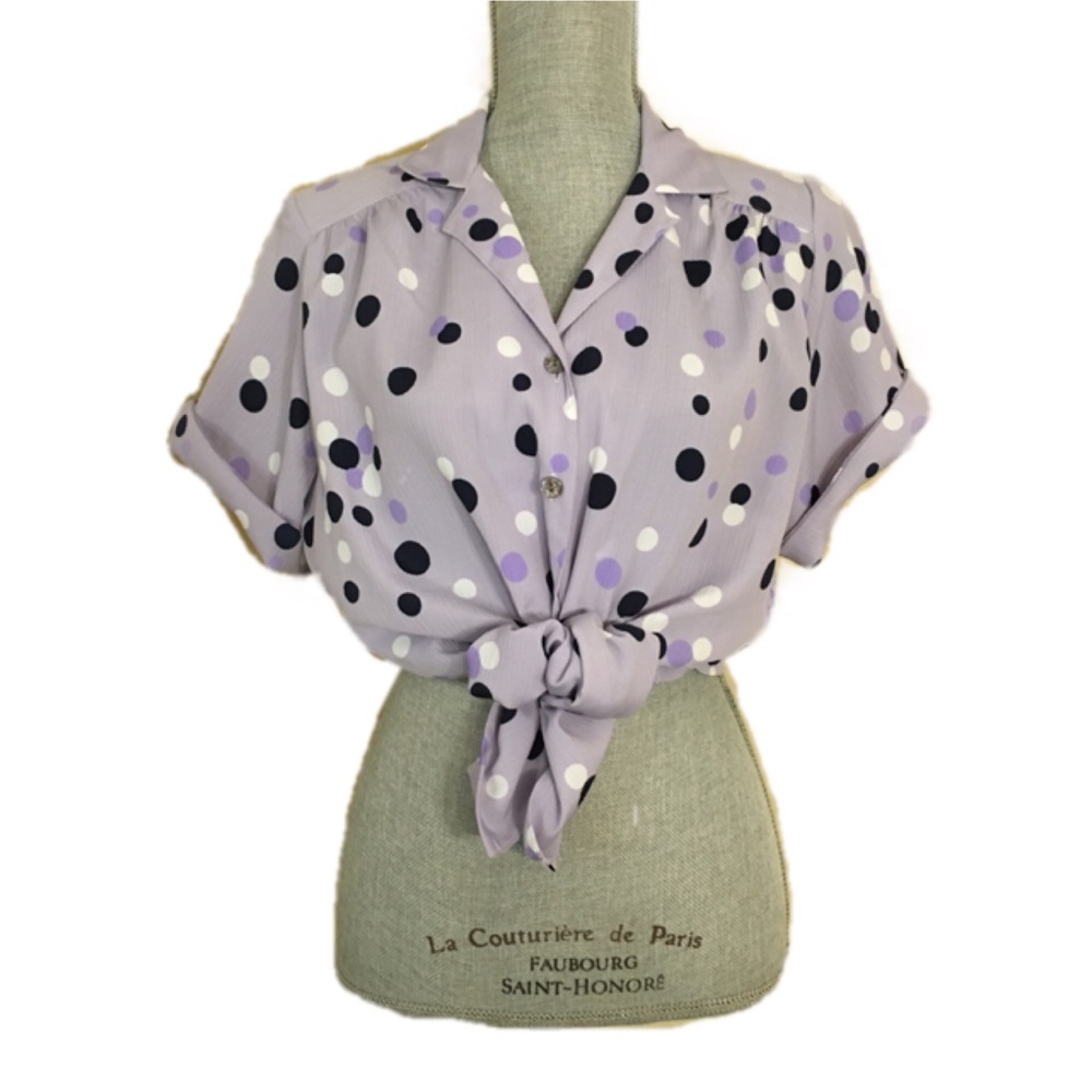 Polka Dot Blouse